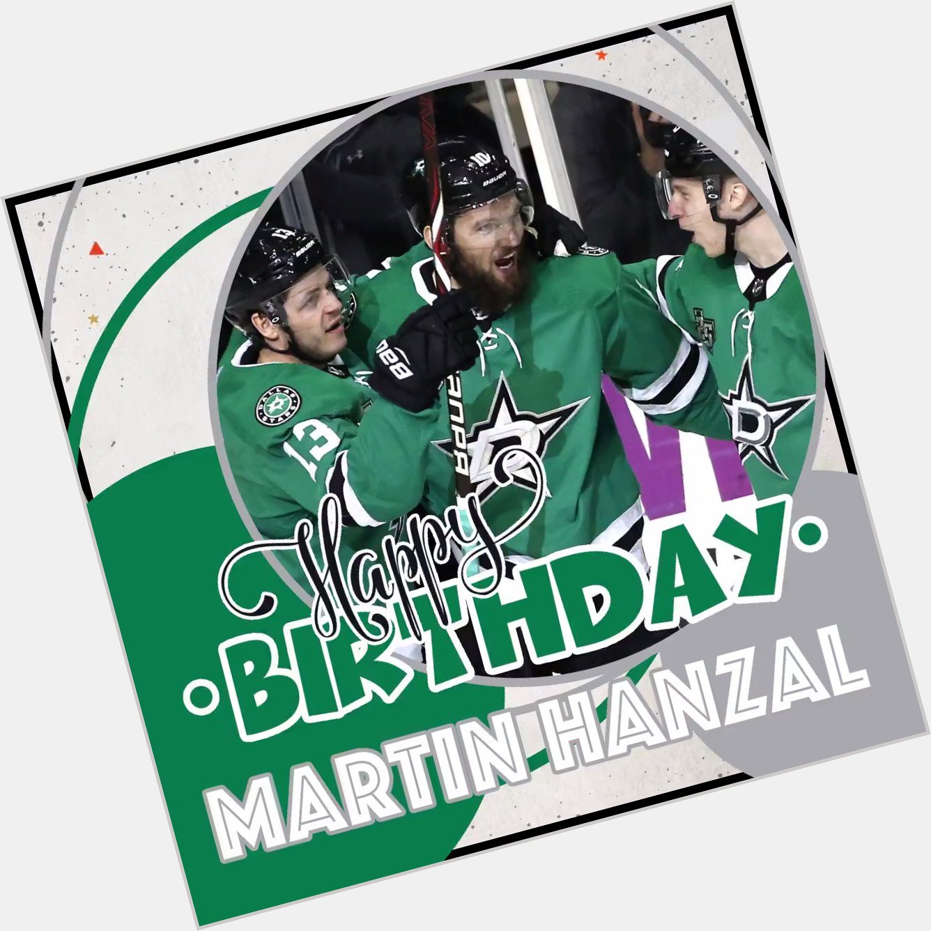 Wishing a big Dallas Happy Birthday to Martin Hanzal. 