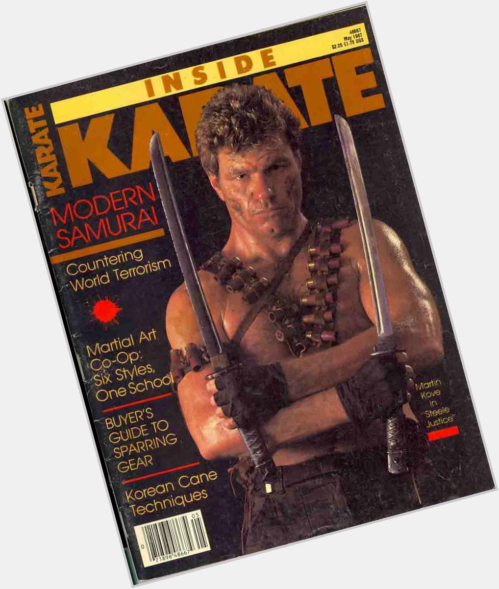 Happy Birthday to Modern Samurai Martin Kove-He terrorized Daniel San in Karate Kid & annoyed Rambo in First Blood 2! 