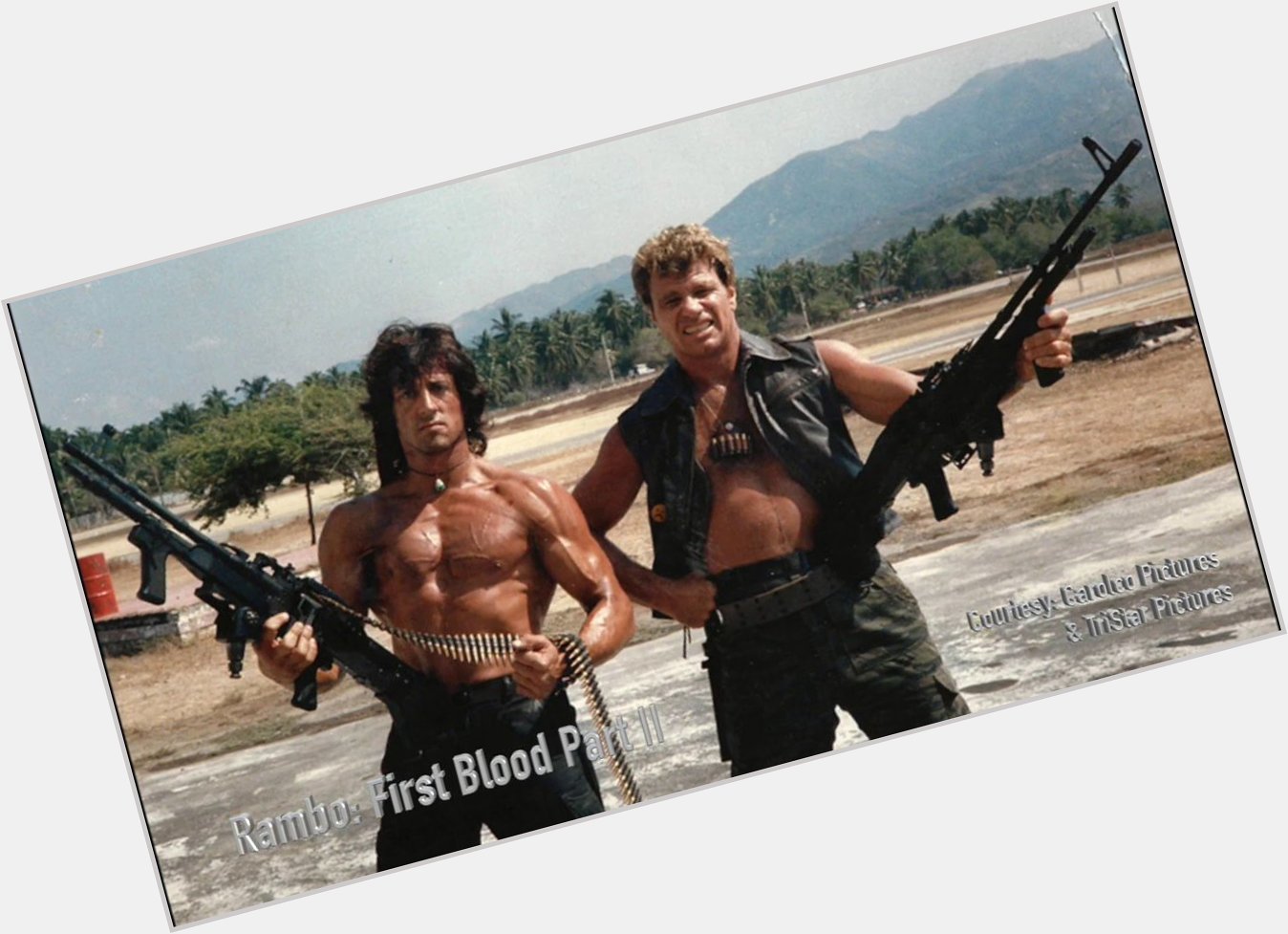 Happy Birthday to Martin Kove, Rambo: First Blood Part II. 