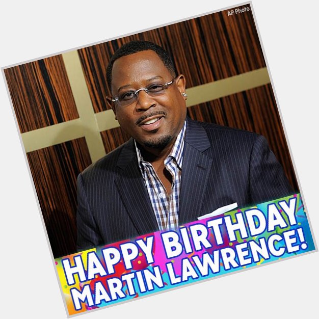 Happy Birthday to comedian and star Martin Lawrence ! 