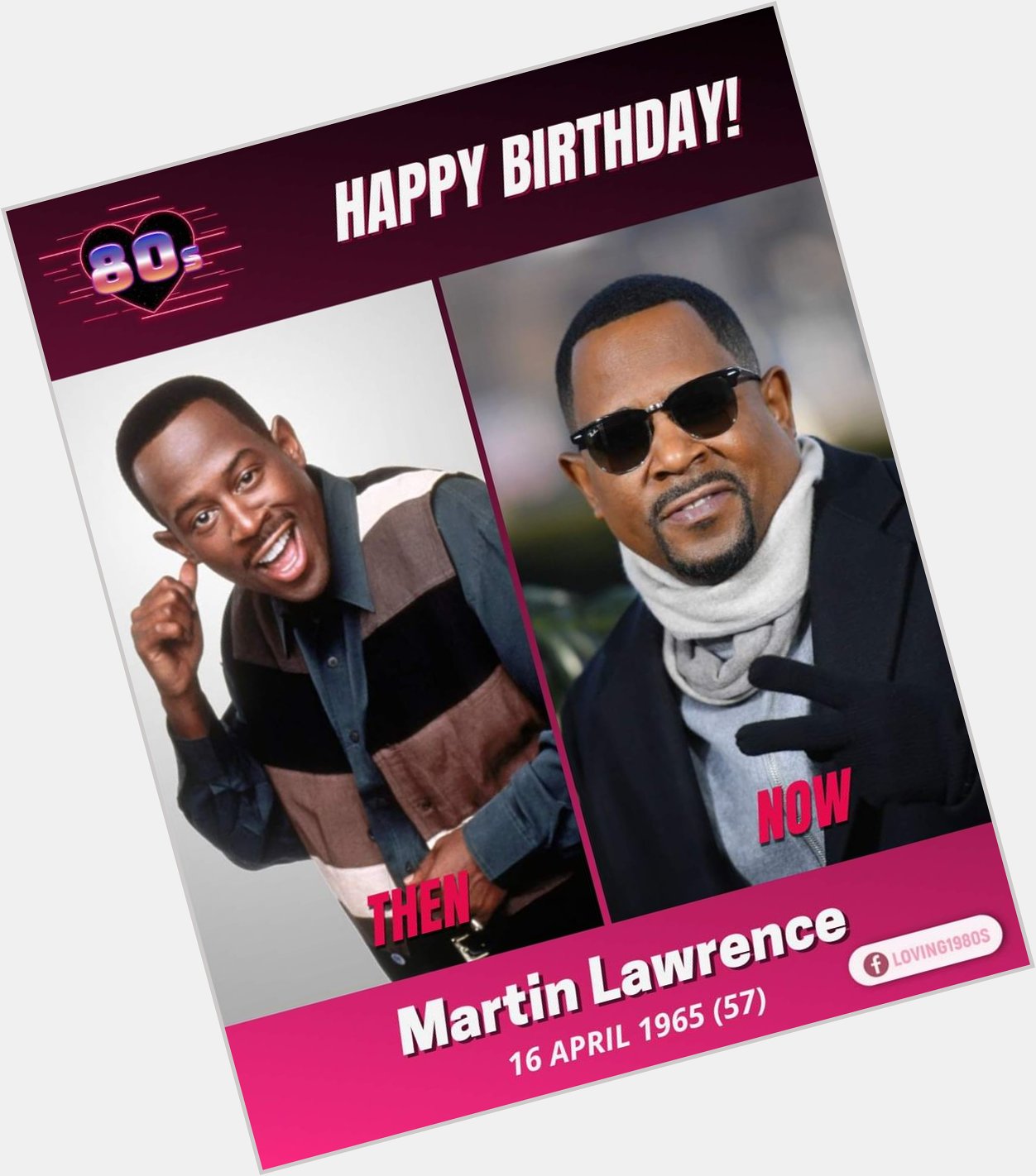 Happy birthday, Martin Lawrence!    