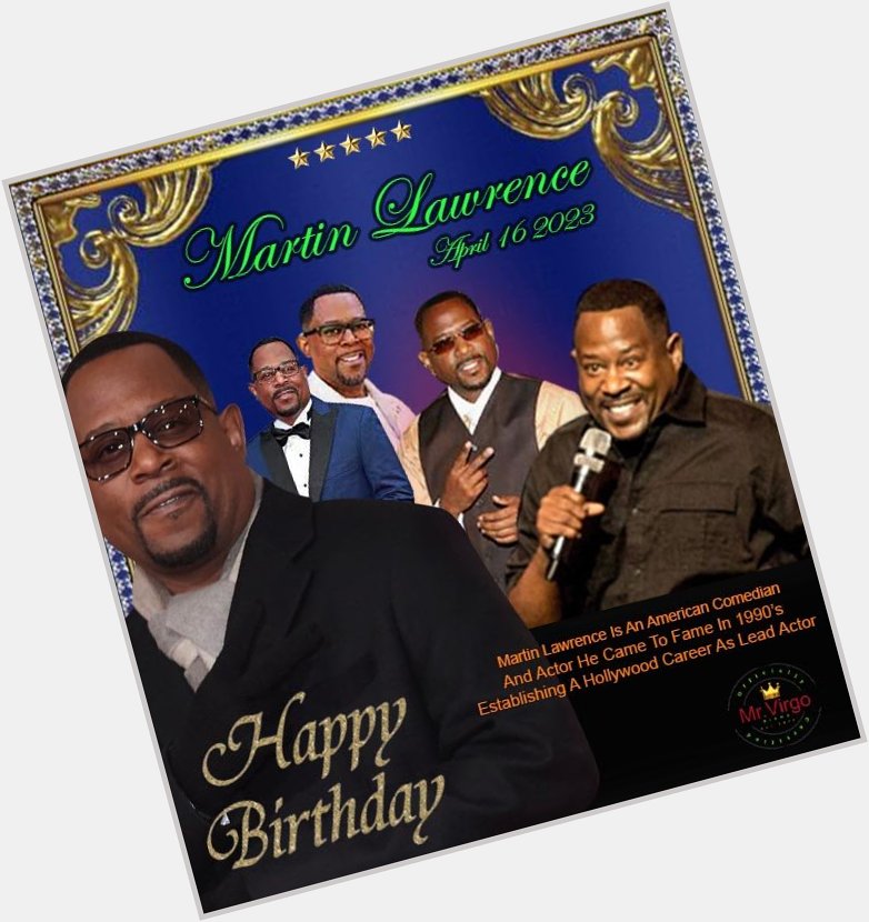 Happy Early Birthday Martin Lawrence From Put\em On Blast Radio Empire Be Safe Be Blessed... 