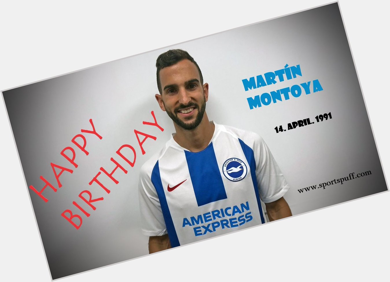 Happy 29th Birthday to former Barcelona and Brighton & Hove Albion defender Martin Montoya. 