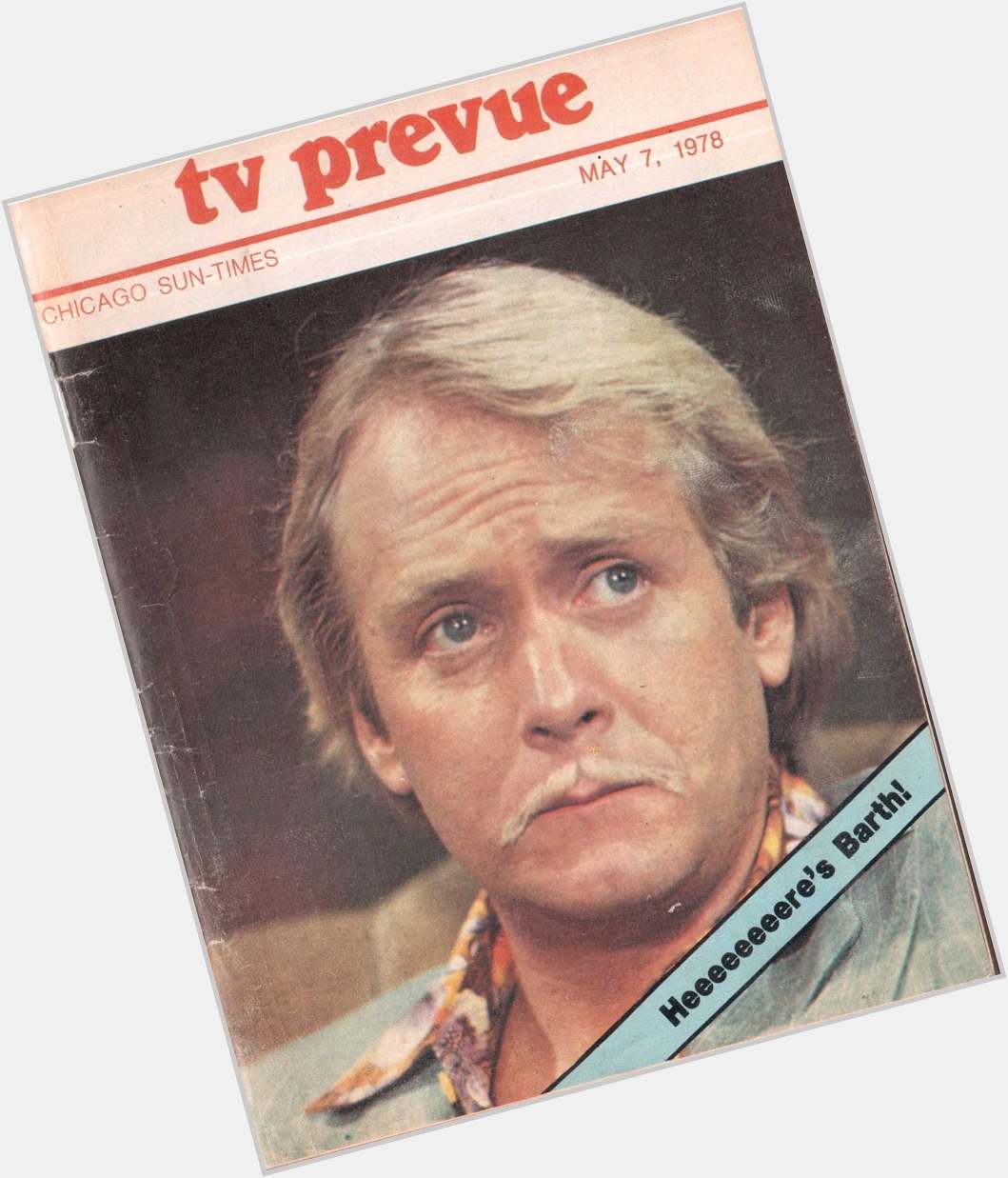 Happy Birthday to Chicago\s Martin Mull, born on this day in 1943
Sun-Times TV Prevue (1978) and TV Week (1984) 