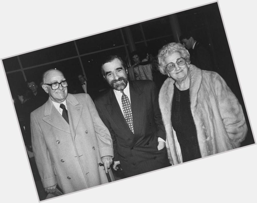 Happy 72nd birthday to Martin Scorsese, pictured here with his parents at the Goodfellas premiere in 1990. 