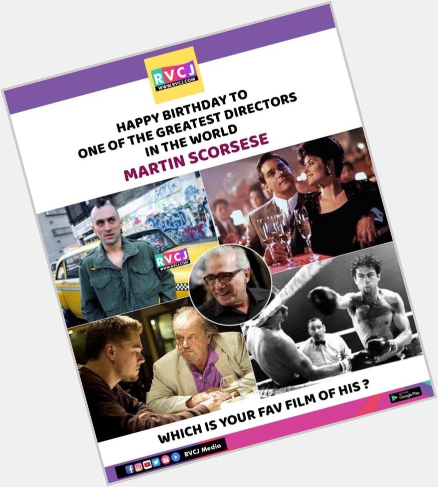 Happy Birthday Martin Scorsese       