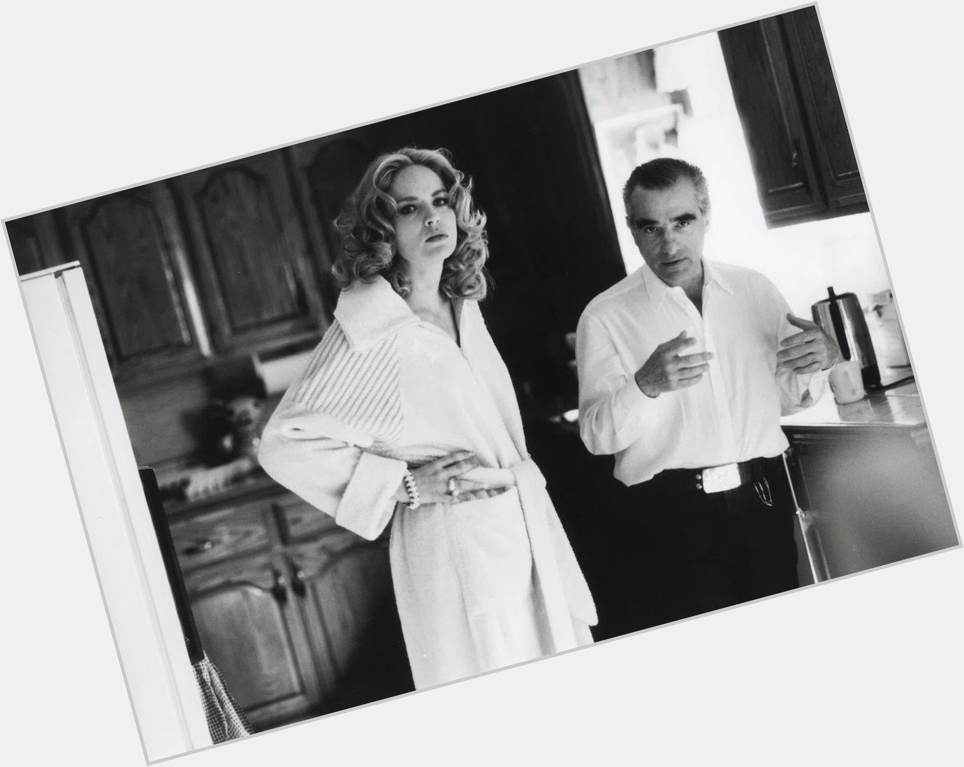 Happy Birthday, Martin Scorsese  with Sharon Stone on the set of Casino, 1995 