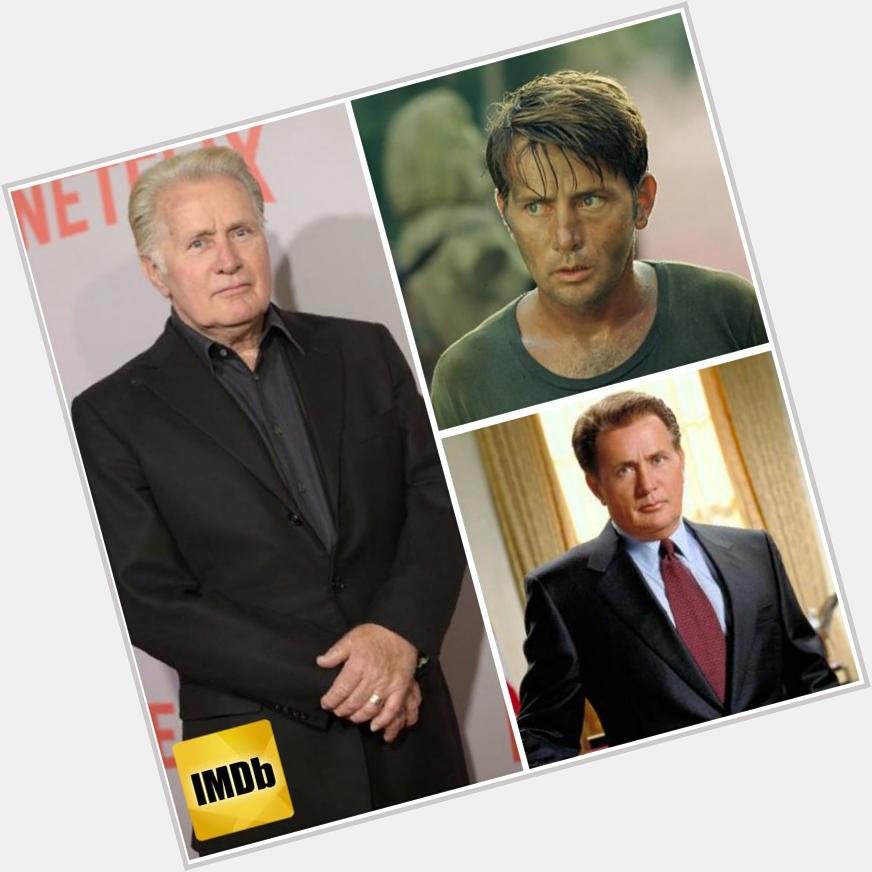 Happy 75th bday, Martin Sheen! In his honor, name his most memorable role. More stars bdays:  