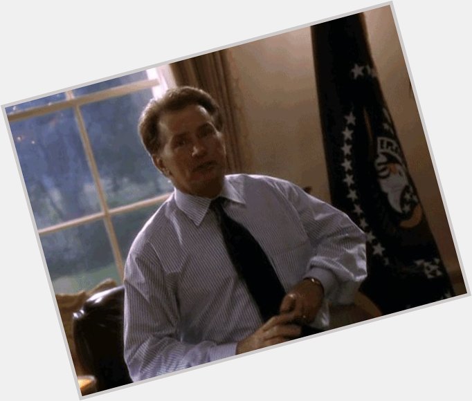 Also happy birthday to my other president, Martin Sheen. 