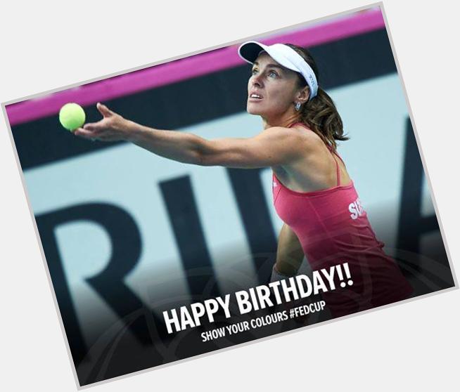 Wishing Martina Hingis a very happy 35th birthday! 

Martina has played 15 ties fo...  