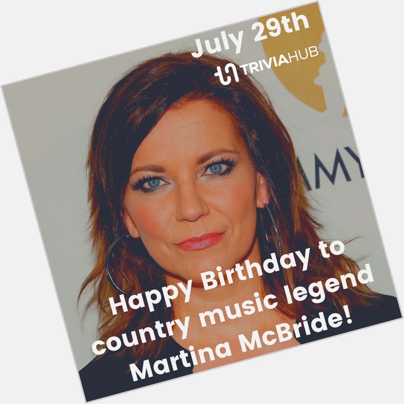 Happy Birthday to country music legend, Martina McBride!   