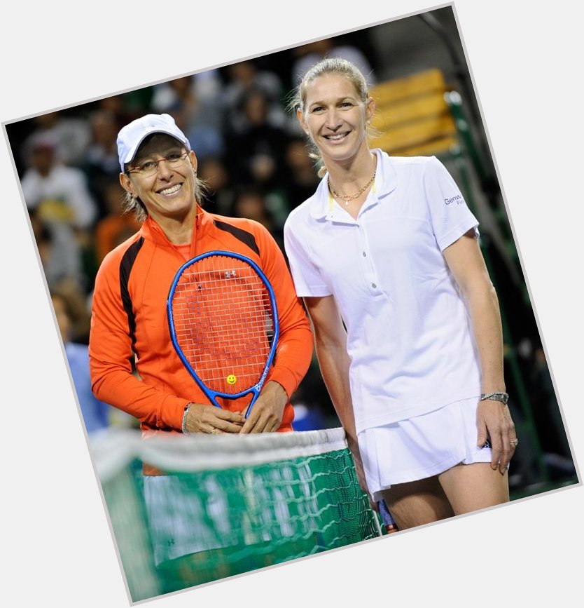 A very Happy Birthday to one of Steffi\s greatest rivals, the one and only Martina Navratilova! 