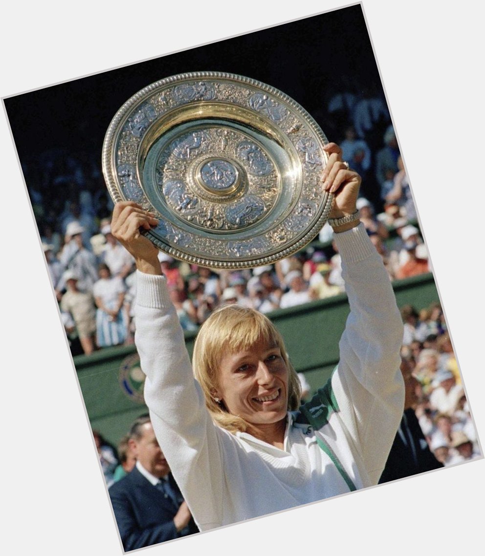 Happy Birthday to Martina Navratilova who turns 63 today! 