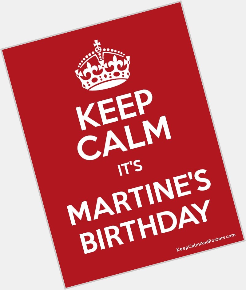 Happy Birthday to Martine McCutcheon, 44 today.    