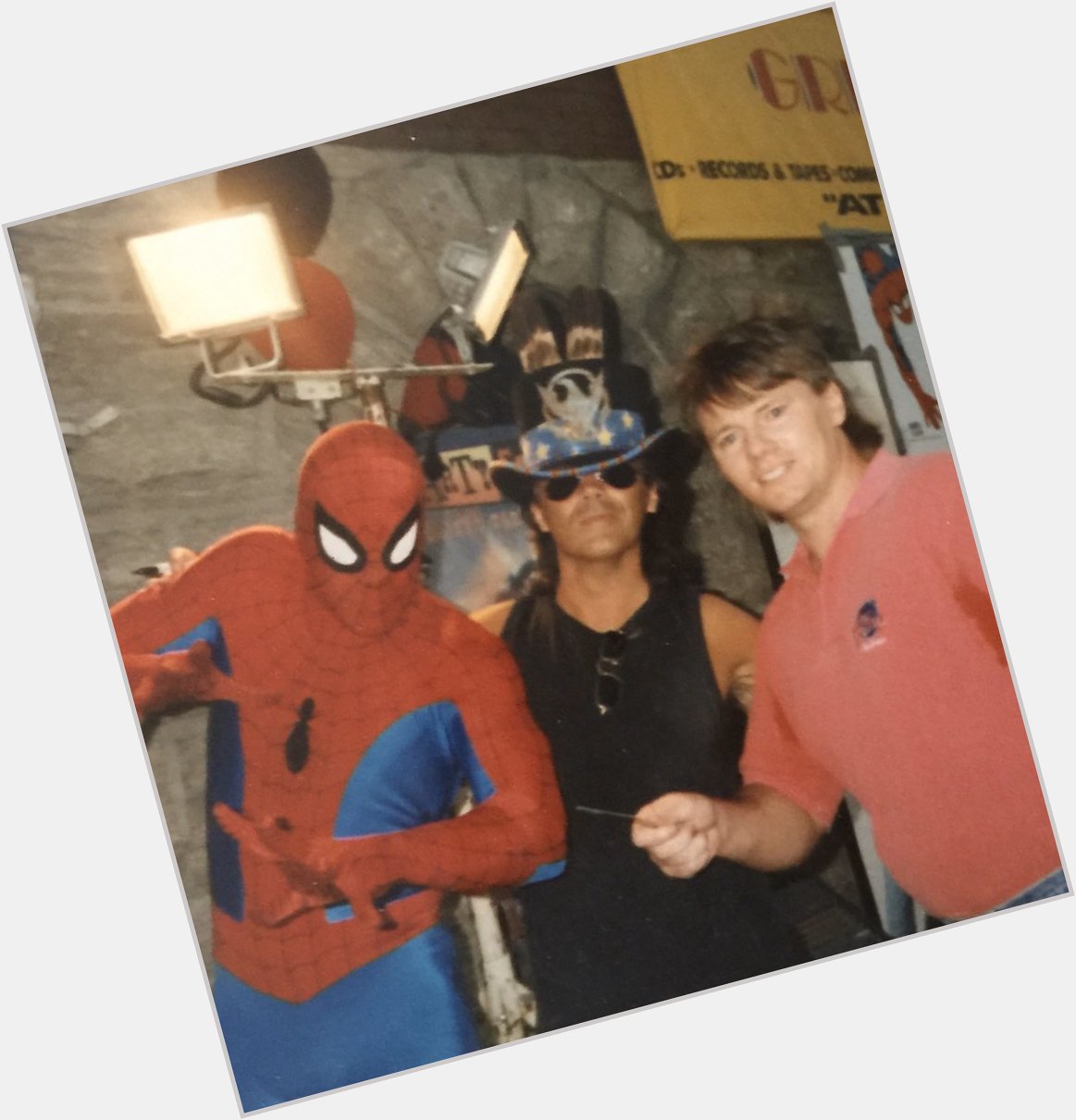Happy birthday to Marty Stuart from Spider-Man  and me 
