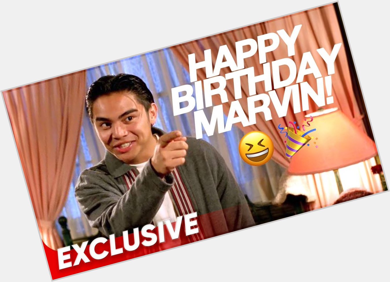 Let\s wish Marvin Agustin a happy, happy birthday  
