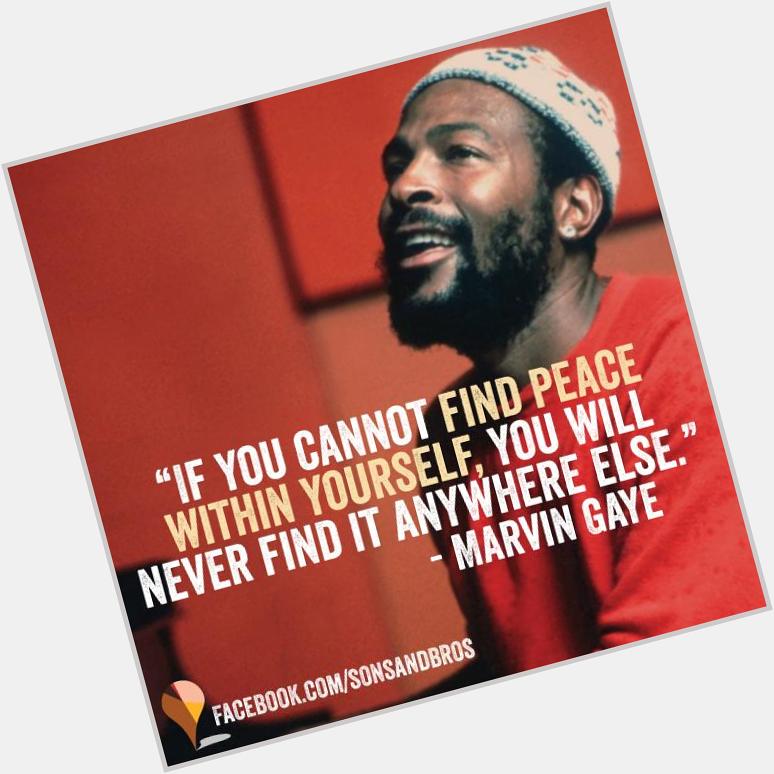 Happy Birthday to music icon Marvin Gaye! 