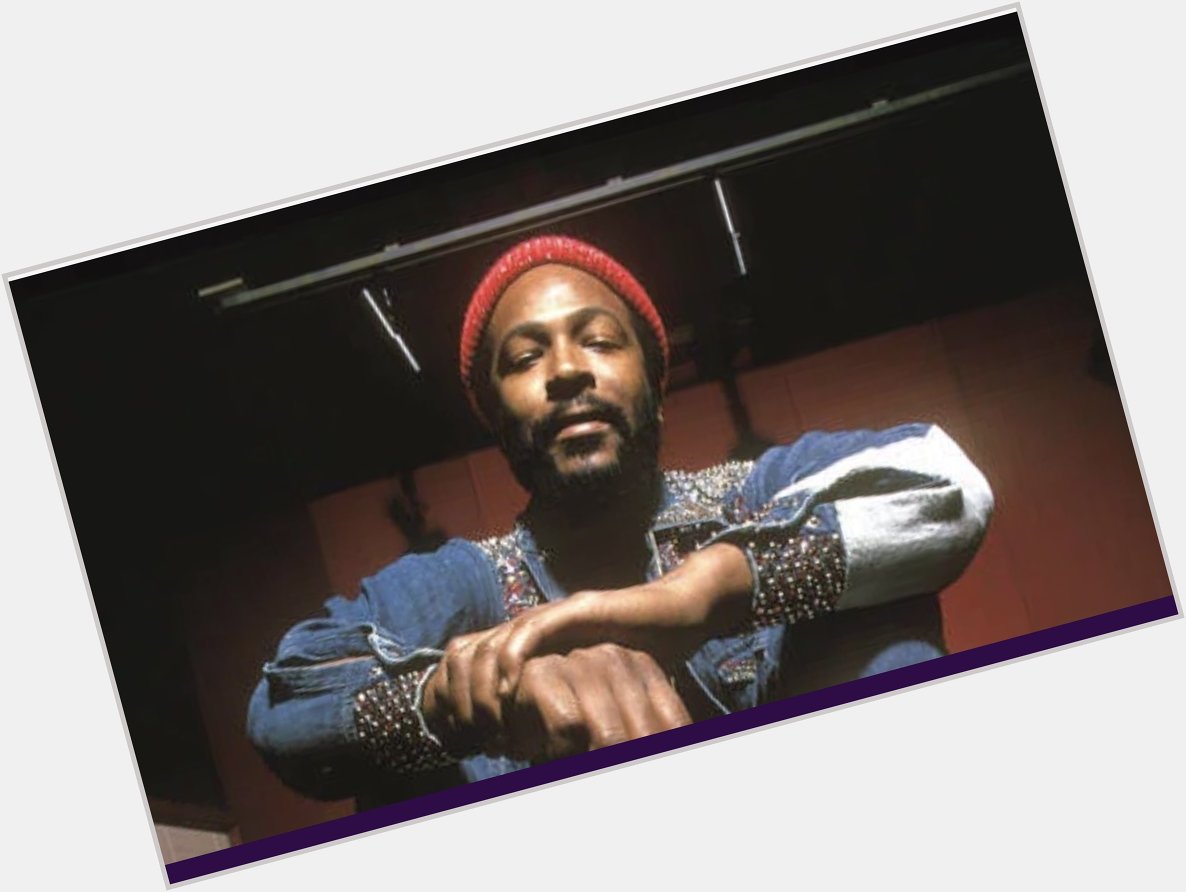Happy birthday to THEE Marvin Gaye    