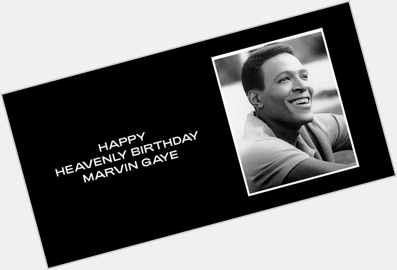 Happy Heavenly Birthday Marvin Gaye via 
