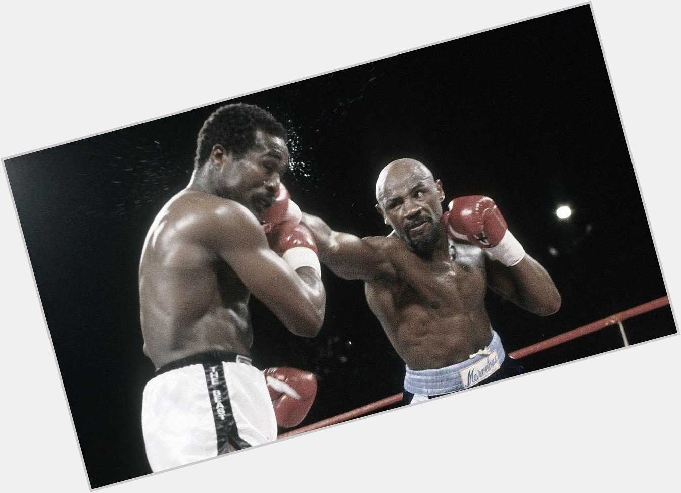 A happy birthday to the Marvelous one - Middleweight Champion- Jersey s own, Marvin Hagler!!! 