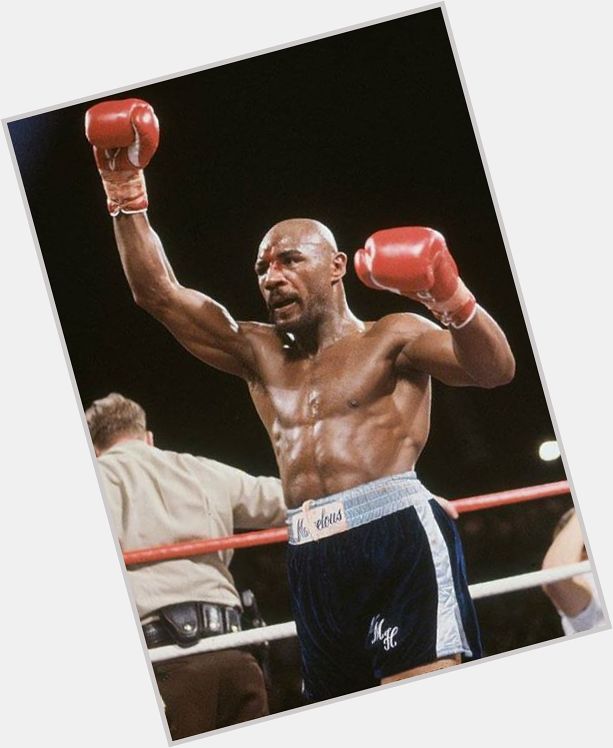 Happy Birthday to the Marvelous One. Marvin Hagler turns 64 today.   