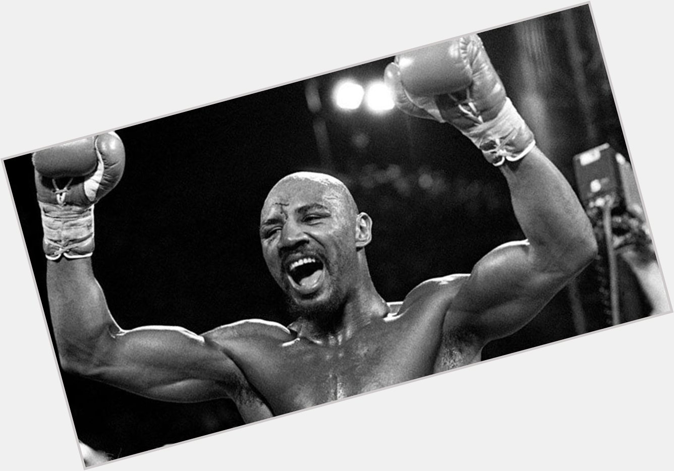 Happy bday to Marvelous Marvin Hagler, the greatest Middleweight of all time. 