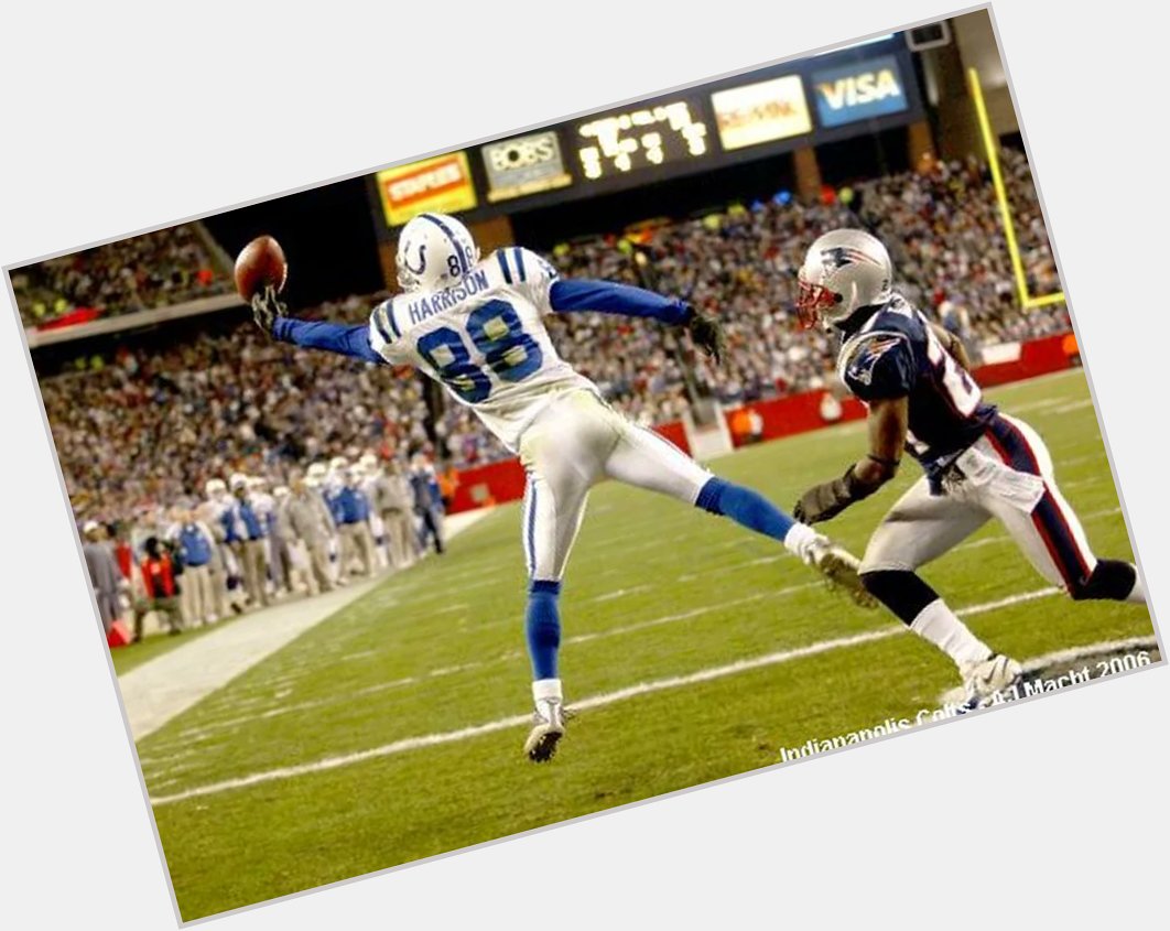 Happy birthday to the great Marvin Harrison!  And if you\re wondering---he did catch this pass for a touchdown... 