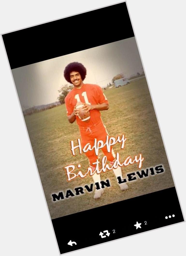 Ayeeeee lmao. Yall wish Marvin Lewis a Happy Birthday  