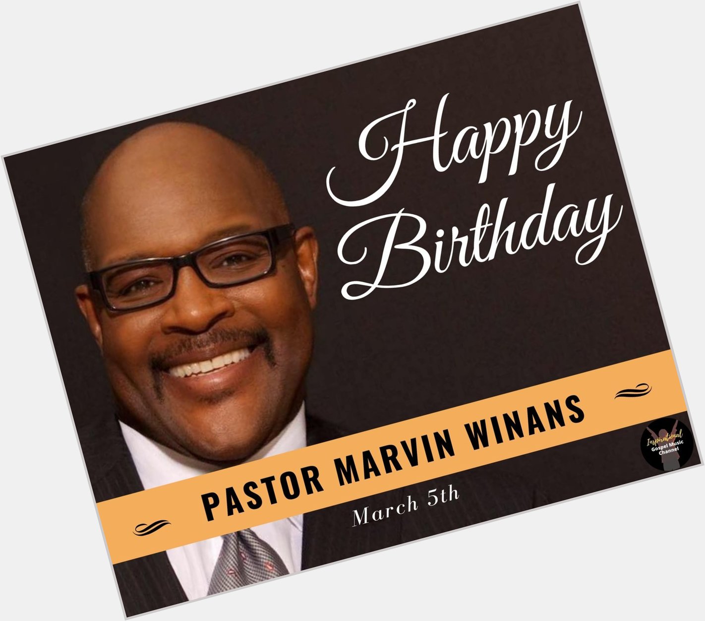 Happy Birthday Pastor Marvin Winans! 
*
*     