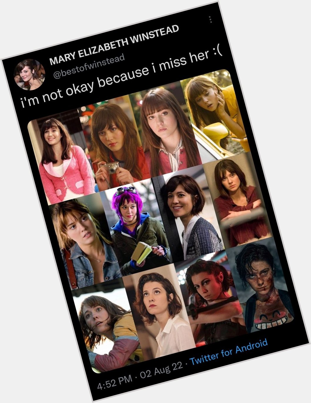 HAPPY BIRTHDAY MARY ELIZABETH WINSTEAD!!!! The woman that you are,,, 