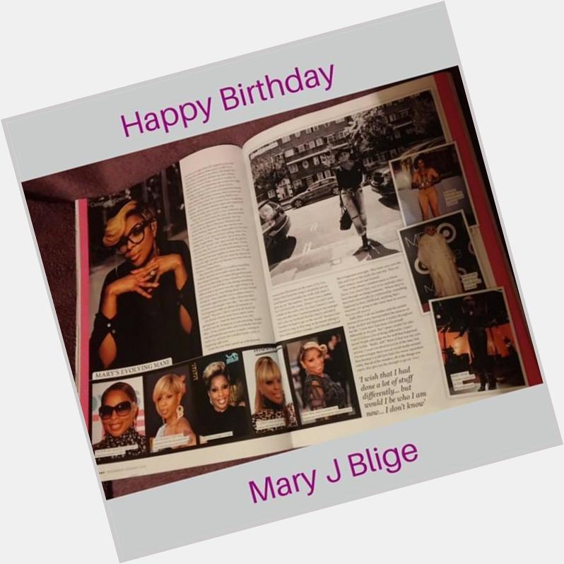 Happy Birthday Mary J Blige! In the music business years & still strong & beautiful! 
I love how she s changed he... 