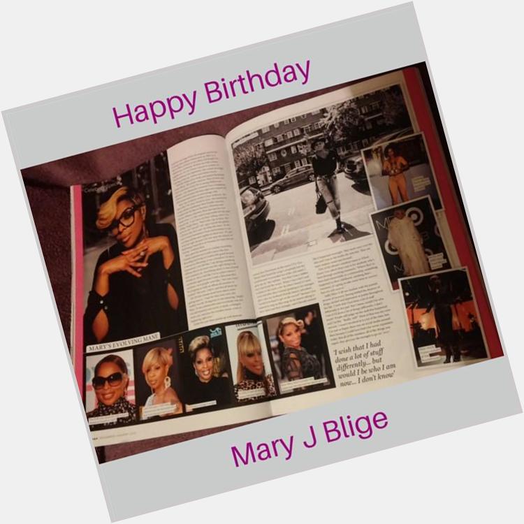Happy Birthday Mary J Blige! In the business years & still strong.  