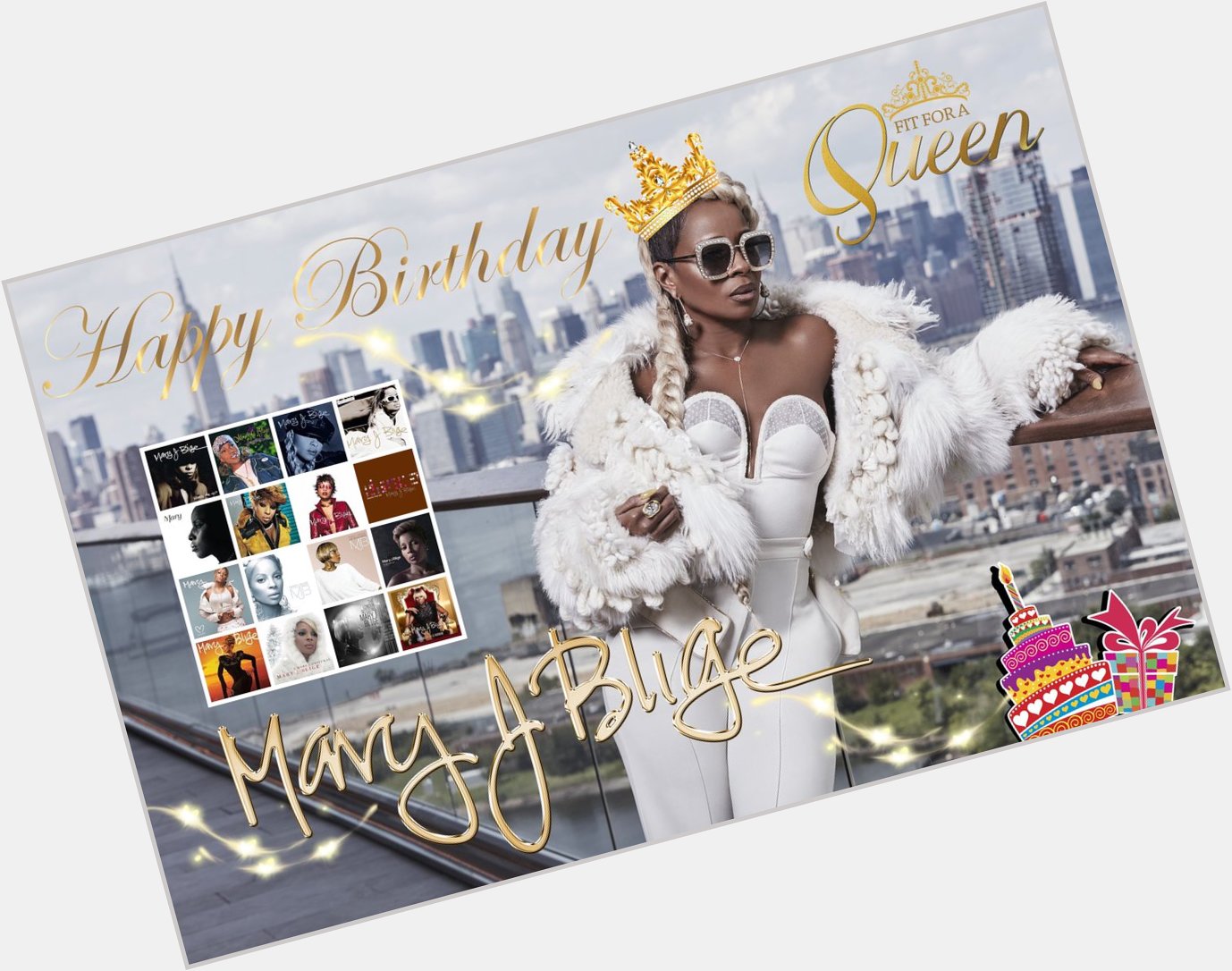 Happy Birthday To My Queen Mary J.Blige   Love You MaMa    2019.1.11    