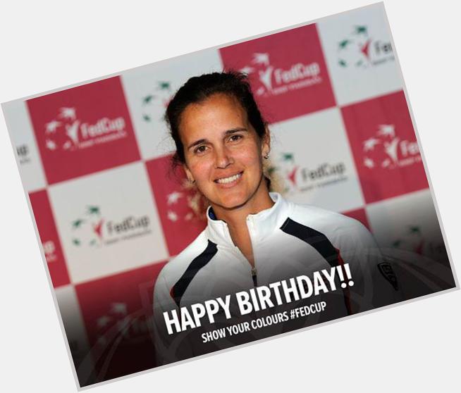 Happy Birthday to USA captain and 1996 champion Mary Joe Fernandez!

Mary ...  