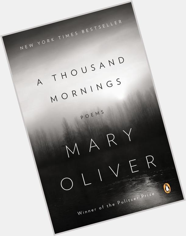  Happy birthday to beloved American poet Mary Oliver! 