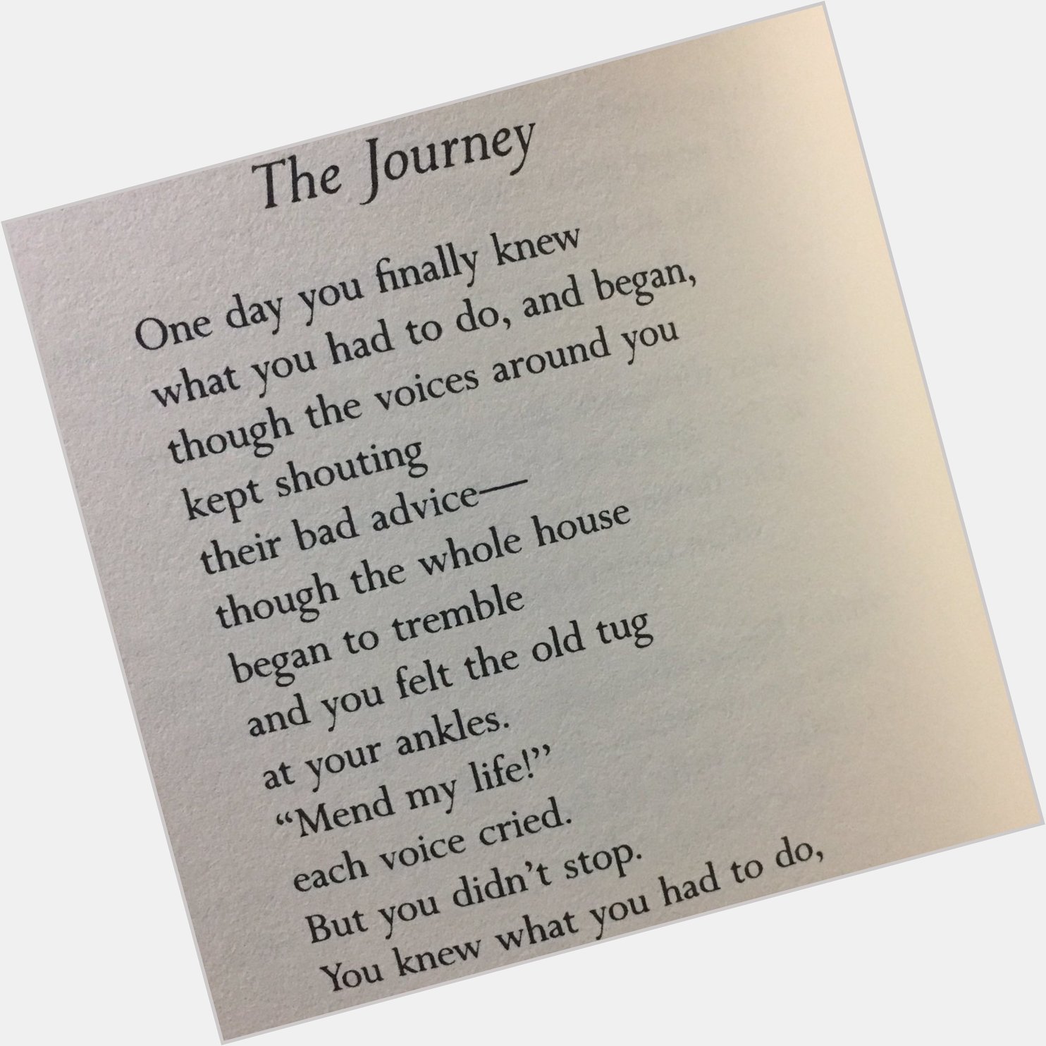 Happy birthday (with 5 minutes to spare) Mary Oliver. 