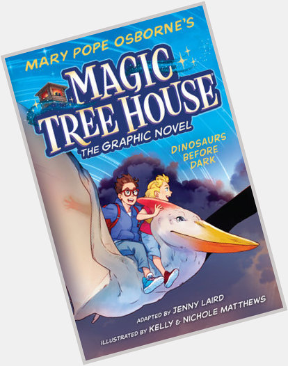 Happy birthday to author Mary Pope Osborne who writes The Magic Treehouse Series!
 