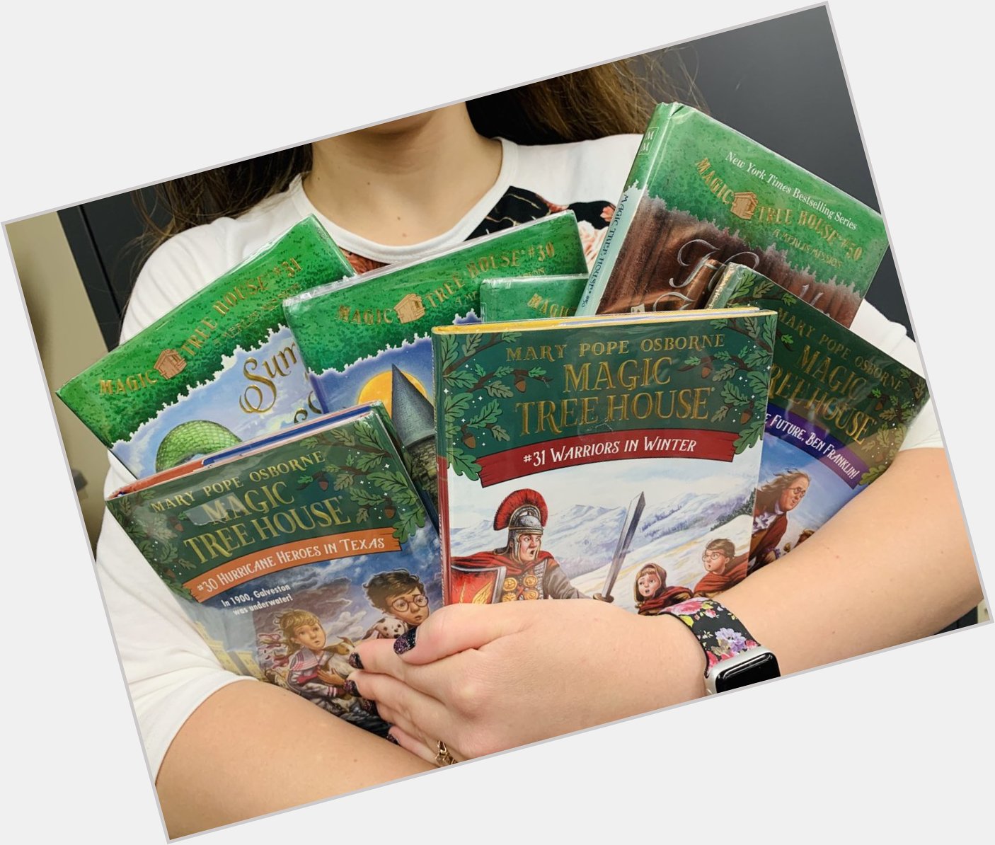 Give me all the Magic Tree House books! Happy birthday to children\s author, Mary Pope Osborne.  