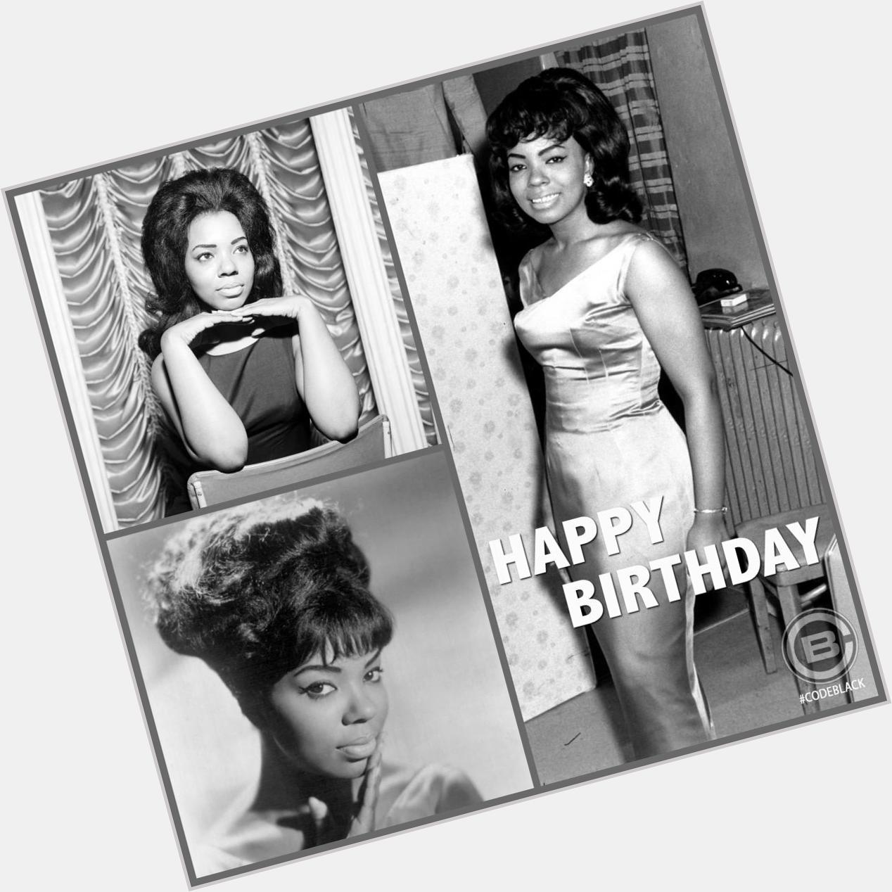 Happy Birthday to Motown royalty, Mary Wells. 