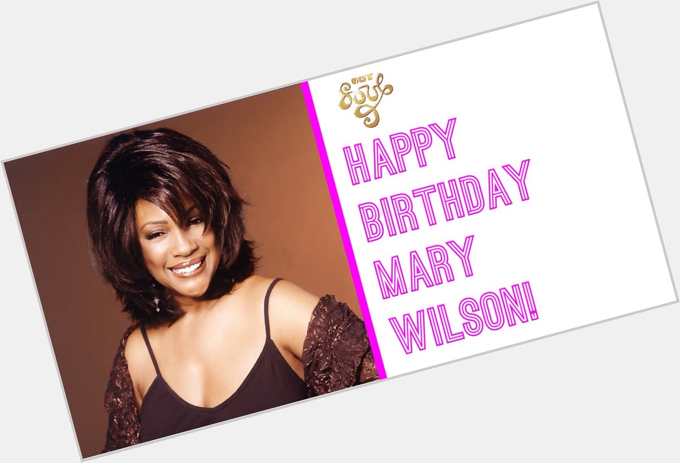 Happy birthday to Mary Wilson! Your music with the Supremes inspires us all  