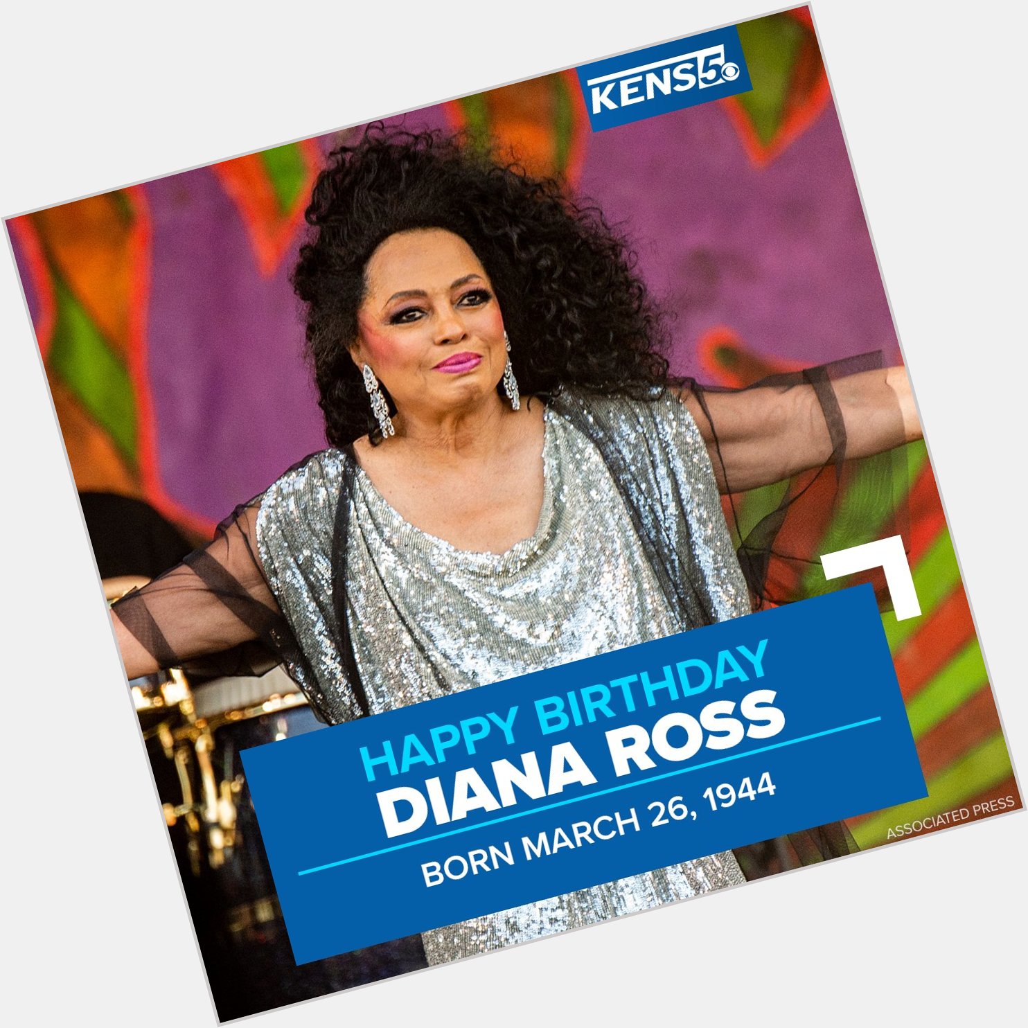 HAPPY BIRTHDAY! Singer and actress Diana Ross is celebrating her 79th birthday today! 

 