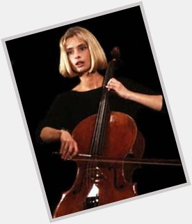Happy birthday to Maryam D\Abo of THE LIVING DAYLIGHTS, best damn cellist in the James Bond series. 