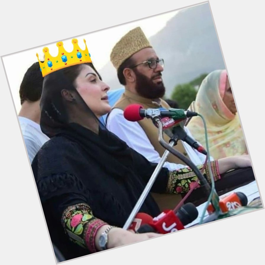 Happy birthday princess and iron lady of Pakistan Maryam Nawaz Sharif 
