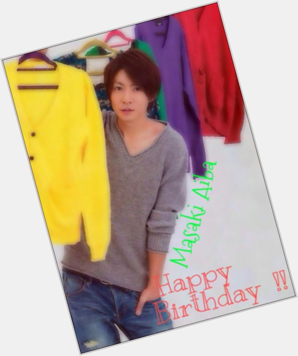 *

    Happy Birthday  . .:* Masaki Aiba *.+     nr                                   ..

* 