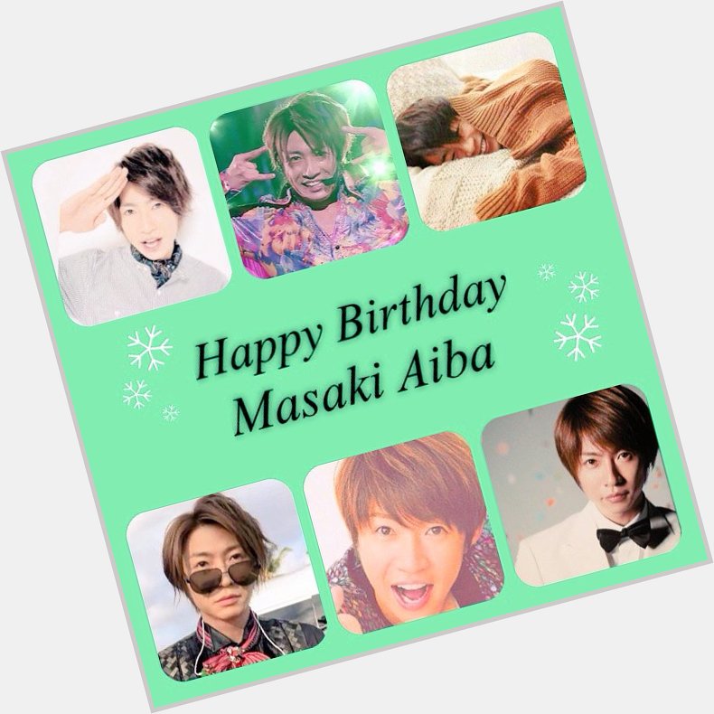 Happy Birthday Masaki Aiba\\( o )/ 33                                       