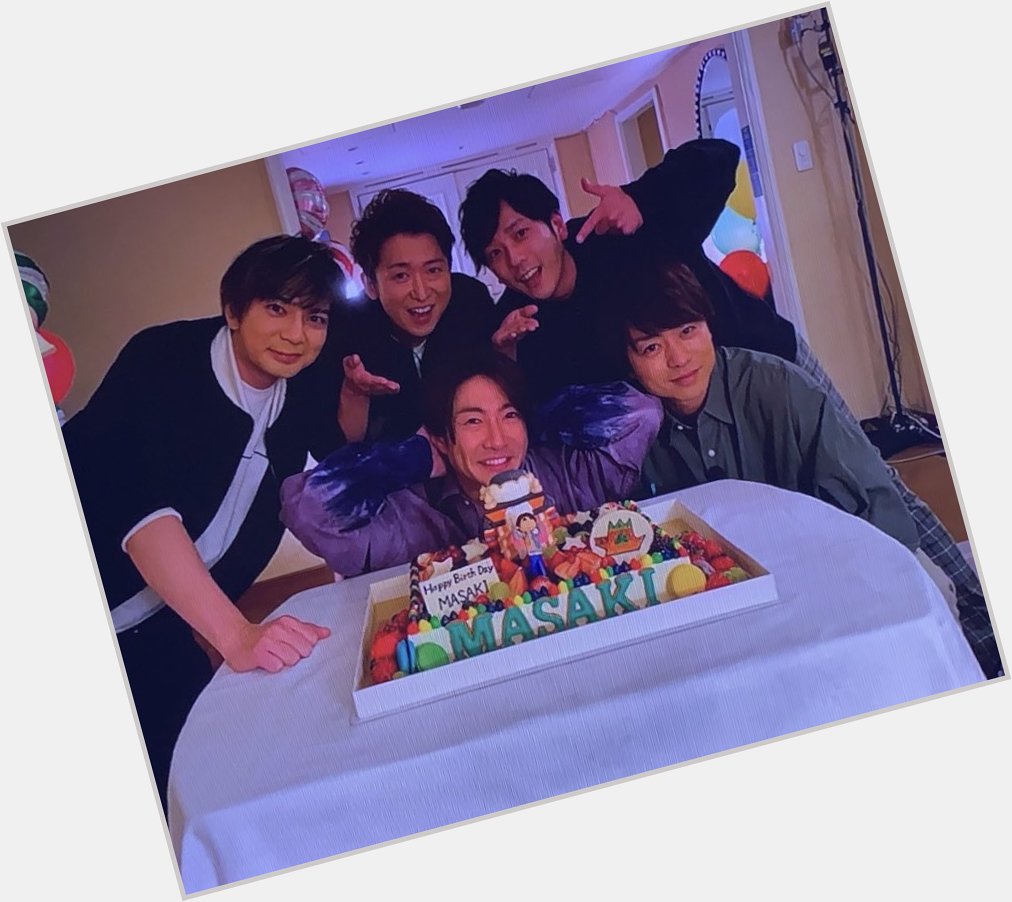 Happy  birthday Masaki Aiba 