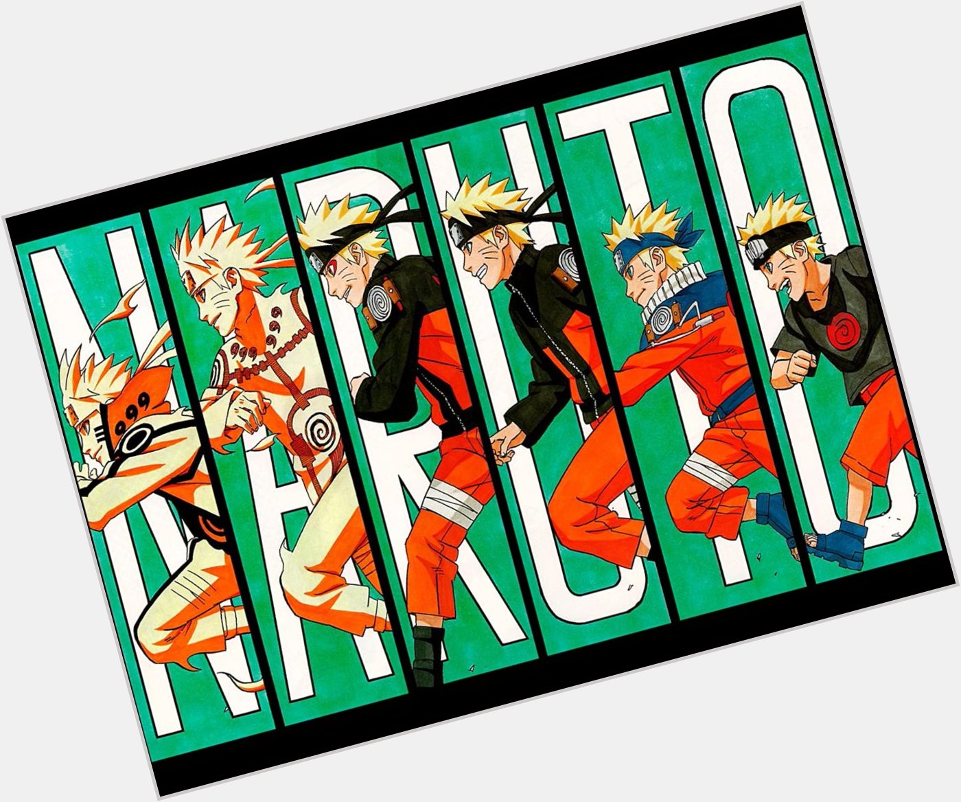Today is October 10th, Naruto\s Birthday! Happy Birthday Naruto! Artwork by none other than Masashi Kishimoto. 