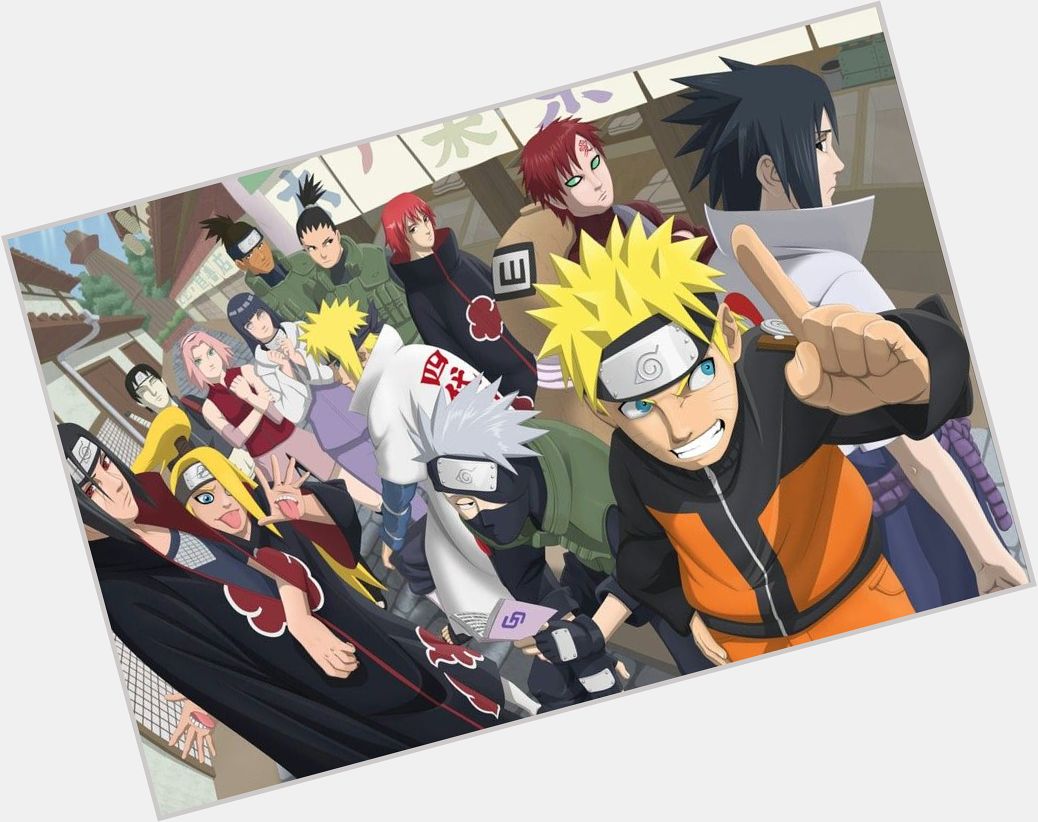 Happy Birthday Masashi Kishimoto And thanks for the masterpiece that you created  