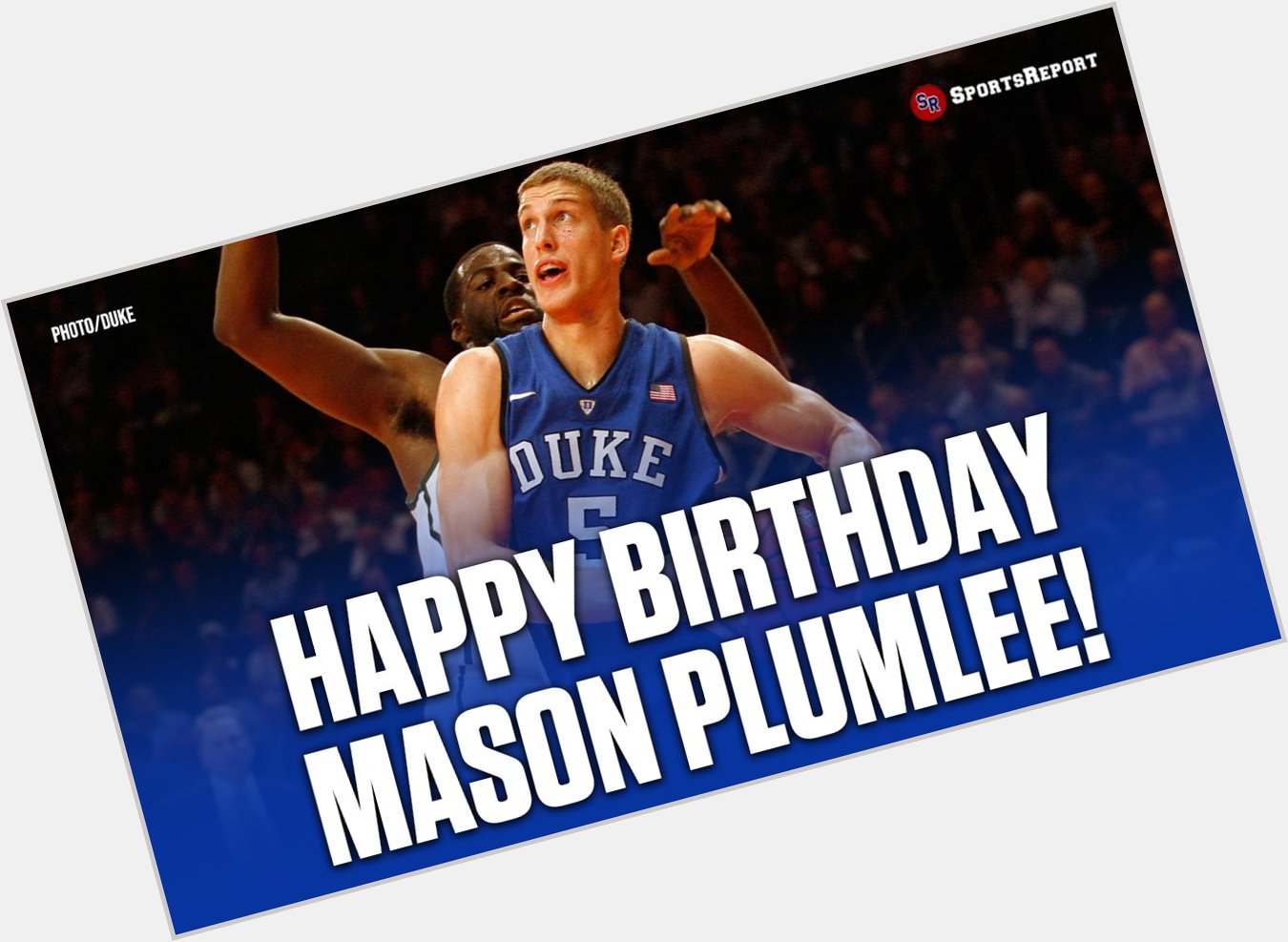  Fans, let\s wish great Mason Plumlee a Happy Birthday! 