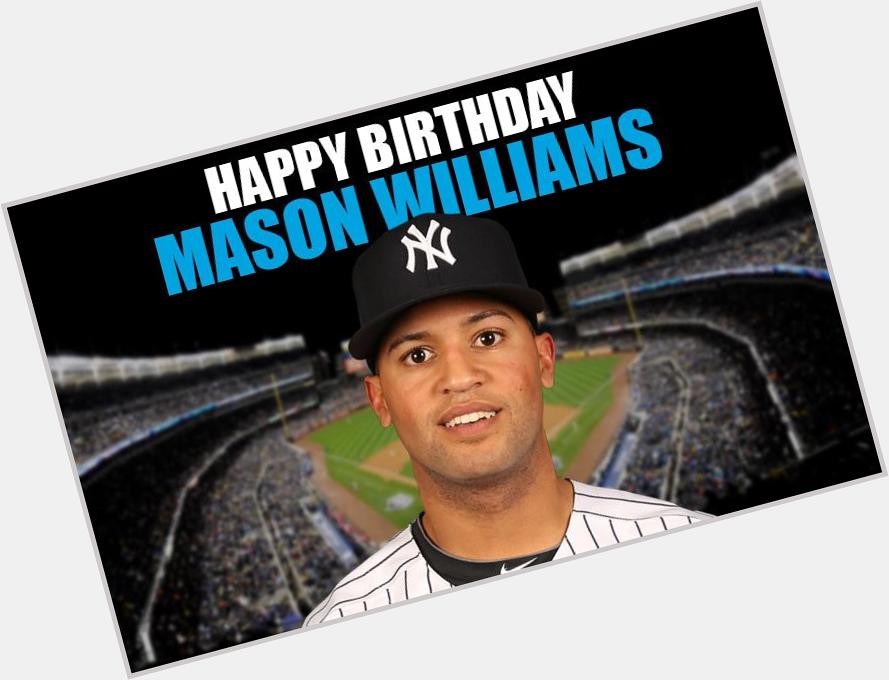 Happy birthday, Mason Williams. Celebrate with a look at his first-ever MLB home run:  